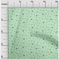 thumbnail image 1 of oneOone Tissu Polyester Lycra Feuilles & Fleurs Imprimé 1 Yard 56 Pouces de Large, 1 of 4