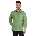 thumbnail image 1 of Bestman Solid Formal Shirt For Mens Button Down Shirt Front Patch Pocket Office Wear, 1 of 7