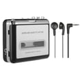 thumbnail image 1 of Convertisseur de Cassette USB Cassette Tape-to-MP3 en Lecteur de Musique Audio HiFi de Qualité Sonore pour Ordinateur avec Écouteurs, 1 of 7