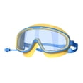 thumbnail image 2 of Kids Swimming Goggles - Large Frame HD Waterproof Eyewear - Adjustable Soft Silicone Seal & Eye Protection for Children, 2 of 9