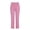 Pink, variant on LUOGENLI Female Casual Pants Pants Casual Home Female Womens Casual Pants Elastic Waist 2xl Business Casual Pants for Women Cargo White XXL