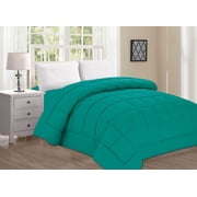 3 Pieces Down Alternative Double Filled Comforter Full/Queen , Turqouise