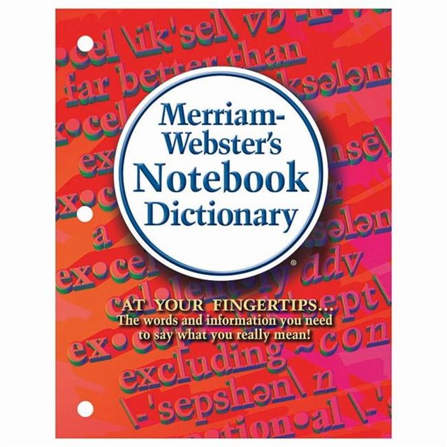 Merriam-Webster MW-6503-3 Dictionnaire de Notes - 3 Chacun