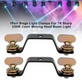 thumbnail image 1 of 1Pair Stage Light Clamps For 7R Sharpy 230W Zoom Moving Head Beam Light, 1 of 5