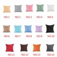 thumbnail image 2 of Becaristey Plain Corduroy Cushion Cover Throw Pillow Case Slips Pillowcase Square Soft Home grey, 2 of 6