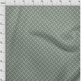 thumbnail image 4 of oneOone Cotton Poplin Sea Green Fabric Asian Block Craft Projects Decor Fabric Printed By The Yard 42 Inch Wide, 4 of 4