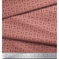 thumbnail image 2 of Soimoi Cotton Voile Fabric Geometric Small Printed Fabric 1 Yard 56 Inch Wide, 2 of 3