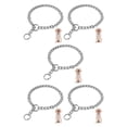 thumbnail image 1 of Baohd Pet Walking Chain Lightweight And Sturdy Metal Collar For Comfortable Pet Walks Dog Chain Collars 5Set, 1 of 6
