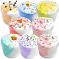 thumbnail image 3 of Hbdhejl Cloud Blue And Supplies Stress Toy Scented Diy Sludge Toy Gifts For Girls And Boys Cotton Mud Color Mud Two Color Mud Light Clay Diy Toy Mud, 3 of 3