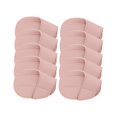 thumbnail image 4 of 10 Pieces Golf Iron Headcovers Iron Protective Cover PU Durable Lightweight Golf S Pink, 4 of 9