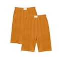 thumbnail image 4 of Birdeem Girls Fashion Casual Spring and Summer Solid Elastic Waist Kids Short Pants, 4 of 5