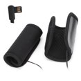 thumbnail image 4 of Heated Muffs, Blue Light Neoprene Handlebar Warmer 3 Levels Adjustable  For 30-40mm/1.2-1.6in For Bicycles For Motorcycle, 4 of 8