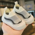 thumbnail image 5 of Girls Sneakers, Spring New Soft Soled Single Shoes Baby Walking Shoes Bow Mesh Princess Small Solid Shoes, 5 of 5