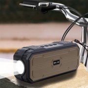 Solar Bluetooth Speaker Portable Outdoor Bluetooth Speaker With Multifunctional Outdoor Flashlight Stereo Sound With Home Wireless Speaker