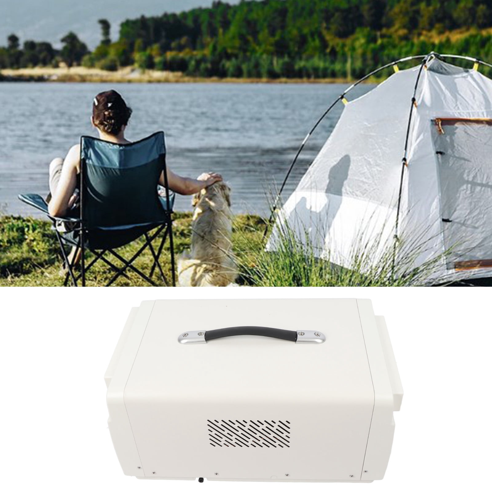 Small Air Cooler, 2300 BTU 300W Safe Personal Air Conditioner Easy To Move  for Office for Kitchen US Plug 110V