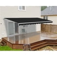 thumbnail image 2 of ALEKO Retractable Awning 20x10 Feet Fabric Replacement, Black Color, 2 of 2