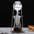thumbnail image 3 of Rongfmy Café Glacé Infusion à Froid Goutte à Goutte Cafetière Infusion à Froid Cafetière à Café Glacé Cafetière Goutte à Goutte Infusion à Froid Café 600 ml Cafetière Espresso Goutte à Goutte, 3 of 9