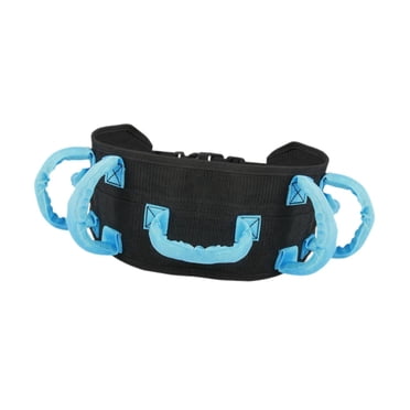 Esquirla Ceinture de Démarche avec Poignées Ceintures de Levage Ceinture de Transfert pour Aînés Soins Infirmiers Debout Bleu