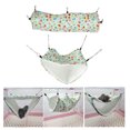 thumbnail image 4 of Small Pet Cage Hammock Set, Bite  Comfortable Warm Passage Design Hamster Hammock Tunnel Cage  For Small Animals For Squirrel For Hamster, 4 of 8