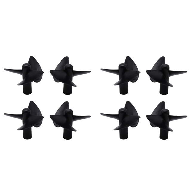 RC Boat Propeller Set for 2011-5 Fishing Tool Bait Boat Fish Finder Ship Part Positive & Reverse Propeller,8 Pcs