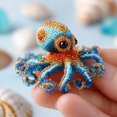 thumbnail image 1 of Bead Embroidery Kit Animals 3D DIY Beadwork Craft Kits For Beginner Adults DIY Beaded Ornament Kit Art Craft Handmade For Beader Lover Embroidery, 1 of 5