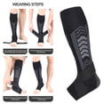 thumbnail image 3 of LJNYFDC Elastic Compression Ankle Brace Ankle Braces for Pain Relief Compression Support Stabilizer for Achilles Tendonitis Plantar Fasciitis, 3 of 7