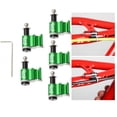 thumbnail image 3 of Thinsony Bike Cable Guide Brake Line Holder Hose Wire Clips Clamps Green 21.5x20mm 1Set, 3 of 6