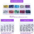 thumbnail image 3 of JUNWELLHotfix Applicator with Rhinestones  Hot Fix Rhinestone Applicator Tool Kit with 4028Pcs Rhinestones  7 Different Sizes Tips  Rhinestone Picker Pens and Brush for Cloth Bedazzler Cr, 3 of 5