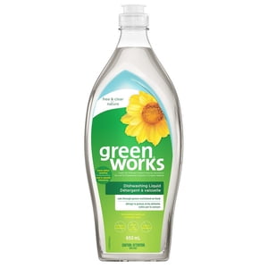 Greenworks Dish Liquid Free & Clear, 650ml