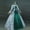 Green, variant on Fartey Plus Size Womens Victorian Rococo Dress Retro Court Square Neck Victorian Gowns 1800S Renaissance Flared Sleeve Maxi Dresses Cosplay Medieval Costume