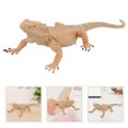 thumbnail image 4 of Bearded Dragon Figurine Realistic Plastic Lizard Reptile Figurine Educational Prop, 4 of 8