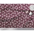thumbnail image 1 of Soimoi Poly Georgette Fabric Skull Halloween Fabric Prints by Yard 52 Inch Wide, 1 of 1