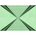 thumbnail image 1 of Ahgly Company Machine Washable Indoor Rectangle Transitional Mint Green Area Rugs, 2' x 3', 1 of 7