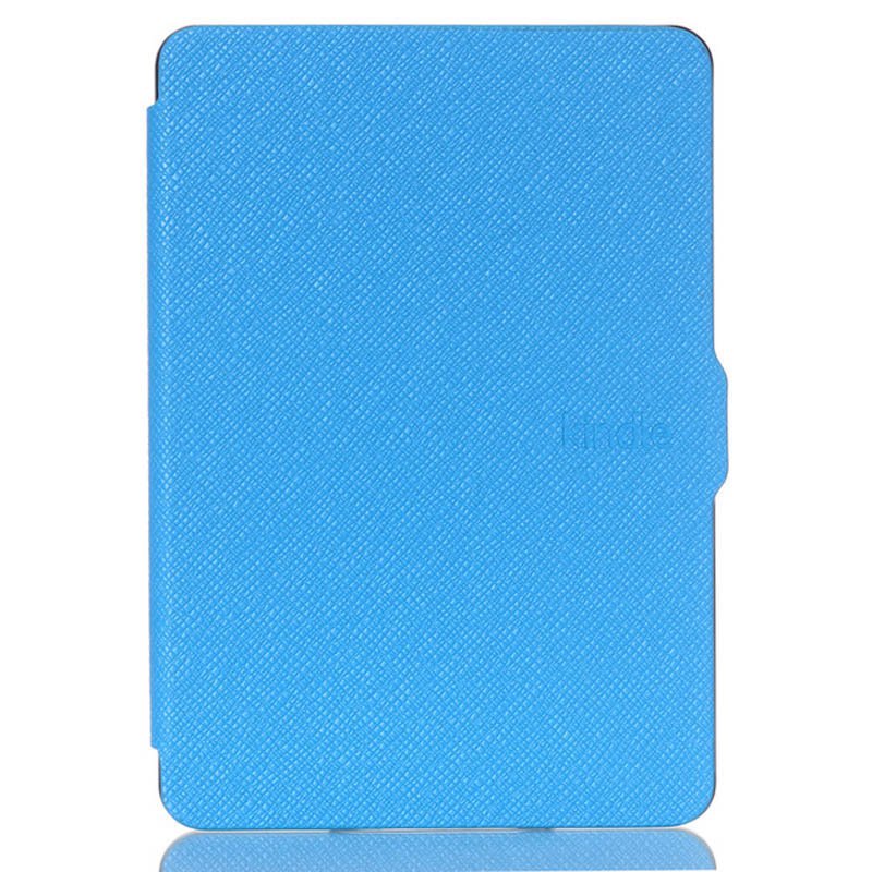 Étui de Veille Ultra Mince pour Kindle Kindle Paperwhite 1 2 3 4 6 Pouces, Couverture pour Kindle 11th Paperwhite 5 11th Tablette, Étui Réveil Bleu Kindle 8th 2016