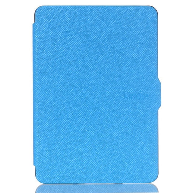 Étui de Veille Ultra Mince pour Kindle Kindle Paperwhite 1 2 3 4 6 Pouces, Couverture pour Kindle 11th Paperwhite 5 11th Tablette, Étui Réveil Bleu Paperwhite 4 10th
