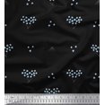 thumbnail image 1 of Soimoi Poly Georgette Fabric Dot & Floral Artistic Decor Fabric Printed Yard 42 Inch Wide, 1 of 5