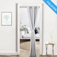 thumbnail image 2 of ZipGlo Tension Curtain Rod Silver Tension Rod 28 To 48 Inch Spring Curtain Rod Non Slip Tension Rods 1pcs For Windows No Drilling Adjustable Tension Rods of Curtain Window Closet Kitchen Wardrobe, 2 of 7