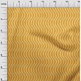 thumbnail image 2 of oneOone Cotton Flex Fabric Dot & Waves Block Printed Fabric 1 Yard 40 Inch Wide, 2 of 4