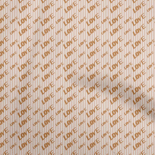 oneOone Tissu en Viscose Chiffon Marron, Matériau de Robe, Tissu Imprimé au Mètre, 42 Pouces de Large