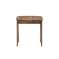 thumbnail image 3 of Riverbay Furniture Table d'Appoint Adirondack d'Extérieur Transitionnel en Bois, Brun, 3 of 7