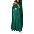 thumbnail image 1 of 2025 Robe de Ramadan pour pour Femmes Coton Femmes Robe à Manches Longues à Enfiler Grande Taille Grande Taille Vert Chaud pour Femmes Soirée Violet Beige, 1 of 3