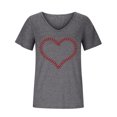 thumbnail image 4 of Birdeem T-Shirt Sans Manches à Col en V pour Femmes, Mode Décontractée, Imprimé, Chandail, 4 of 8