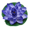 thumbnail image 1 of 18cm Artificial Water Lily Floating Lotus Flower Pond Aquarium Decor Multicolor, 1 of 7