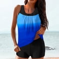 thumbnail image 2 of Sentmoon Modest Swimwear High Cut Bathing Suits Tummy Control Push Up High Waist with Print Oversized Women Swimsuits Summer Beach Essentials for Family for Confidence and Comfort, 2 of 6