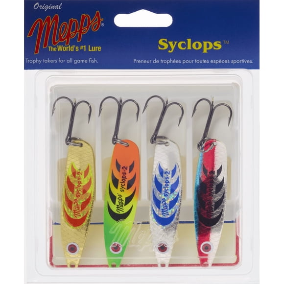 Mepps 4-Pack Syclops Kit S Assorted