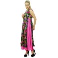 thumbnail image 3 of Phagun Kurti Anrakali Rose pour Femmes, Kurta Indienne à Double Couche, Robe d'Été pour Femmes-14, 3 of 6