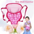 thumbnail image 2 of Vêtement de Sommeil Poupée Bébé Accessoires Jouet pour Enfants Porte-Poupée Sac à Dos, 2 of 8