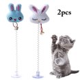 thumbnail image 2 of 2PCS Spring Cat Play Toys Rabbit Cute Fashion Kitten Wand Toys Kitten Bell Toys, 2 of 10