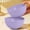 Purple, variant on Jubipavy Plastic Bowls- Microwave- Dishwasher Safe Cereal Bowl Large 12x6cm X 1pcs