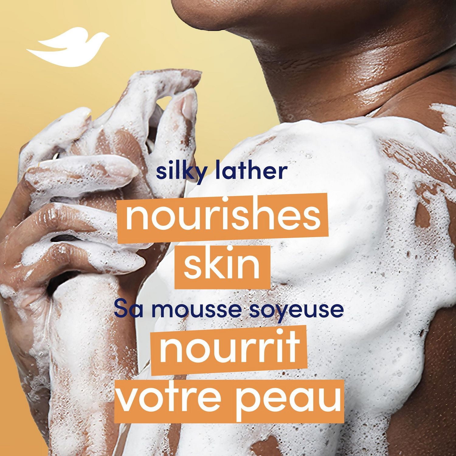 Dove Beauty Bar 1/4 Moisturizing Cream Shea Butter, 106 g (6 bars)